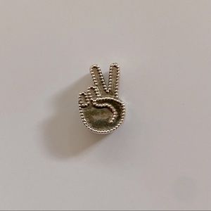 Pandora Peace Sign Charm